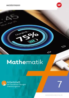 Produktbild von Mathematik 7. Arbeitsheft mit interaktiven Übungen. Nordhein-Westfalen