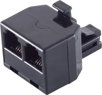 Zdjęcie produktu dla shiverpeaks ®-BASIC-S--Western męski 6/4 na 2 Western żeński 6/4, stały adapter (BS71230)