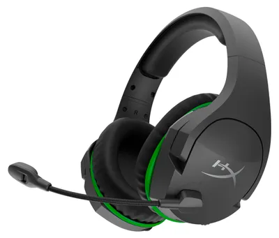Produktbild von CloudX Stinger Core – Wireless-Gaming-Headset (schwarz-grün) – Xbox, 275 g