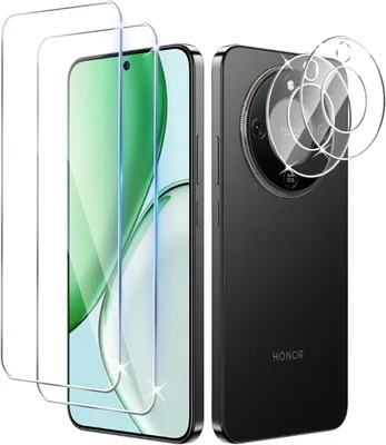 Produktbild von 2X Schutzglas ( Display + Kamera ) für Honor Magic 8 Lite Panzerfolie Full 9H