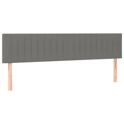 Zdjęcie produktu dla VidaXL 346285, Ciemny Szary, Poliester, Drewno, 2000 mm, 78 cm, 88 cm, 50 mm