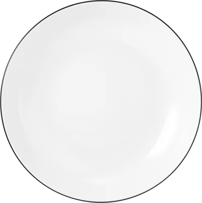 Produktbild von 6 x Suppenteller rund 21 cm - Seltmann Weiden Lido Black Line 10826