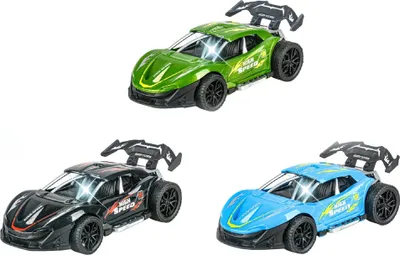 Image de Voiture de course avec effets 16 cm
