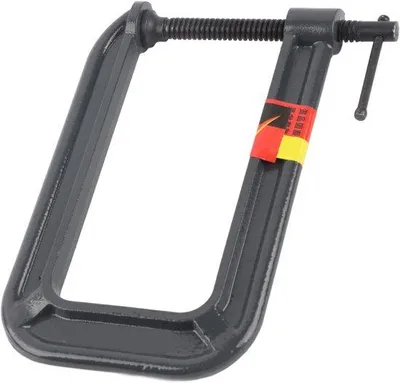 Image de Pince en U en acier robuste, 70 x 180 mm de profondeur, pour portes