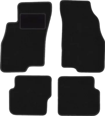 Produktbild von Schwarze Veloursmatten für: Fiat Punto EVO Fließheck (2998-2012)