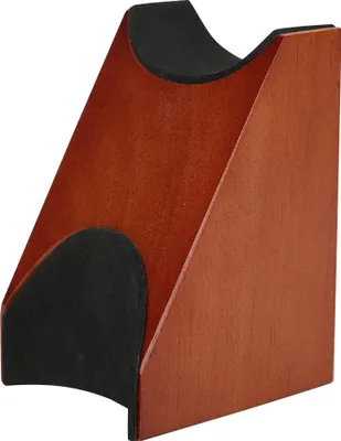 Obrázek produktu pro Dilwe Guitar Neck Rest Support Wood Desktop Stand String Replacement Guitar Accessories for Guitar/Bass/Uculele/Banjo Repair Mahogany Colour 67x95x60mm