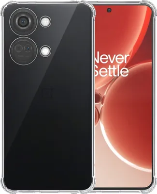 Zdjęcie produktu dla Etui na telefon pasujące do OnePlus Nord 3 Transparent - odporne na wstrząsy silikonowe etui TPU z przezroczystym zderzakiem - Smartphonica