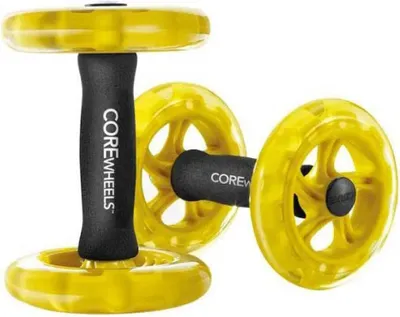 Produktbild von SKLZ Corewheels, Universal, Schwarz, Gelb