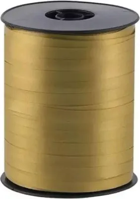 Produktbild von PRÄSENT 353 9-634 Ringelband Opak - 10 mm x 200 m, gold