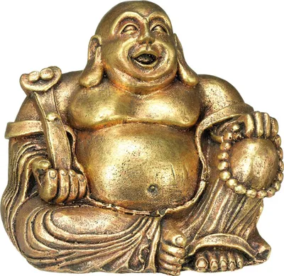 Produktbild von Nobby Aquariendekoration Buddha goldfarben