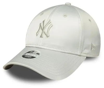 Produktbild von New Era Women MLB 9FORTY Satin Bow Back Cap New York Yankees light grey
