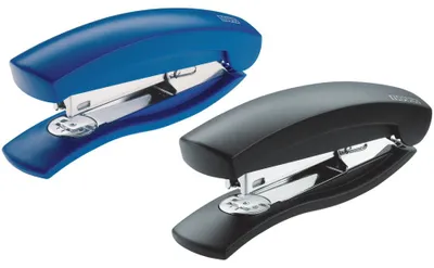 Imagen del producto de Novus® 020-1474 - Engrapadora de escritorio (oficina), modelo C2, color azul, capacidad de 25 hojas, grapas de 65 mm, color azul