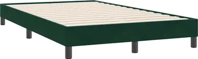Immagine prodotto di vidaXL Struttura letto senza materasso verde scuro 120x220 cm in velluto
