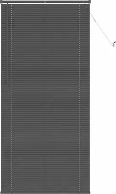 Produktbild von vidaXL Venezianische Jalousie Silber Grau 213 x 80 cm 25 mm PVC