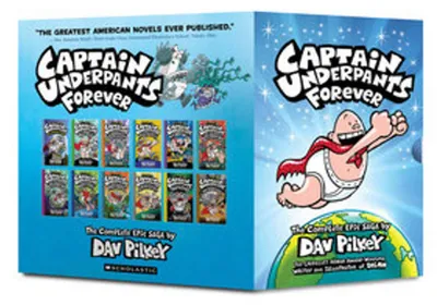 Zdjęcie produktu dla Captain Underpants Forever Box set (#1-12)