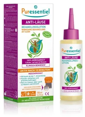 Immagine prodotto di Lozione antipidocchi con pettine 100ml
