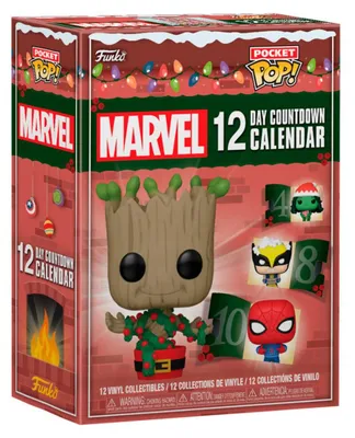Zdjęcie produktu dla Funko POP Pocket Marvel 12szt Guardians of the Galaxy Advent Calendar Kalendarz Adwentowy Figurka Kolekcjonerska