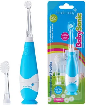 Obrázok produktu pre Kinder Sonickej Kefka pre Deti 0-3 rokov, Modrá