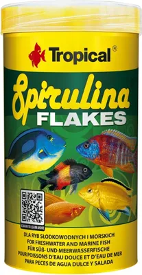 Produktbild von Tropical Spirulina Flakes, 250 ml