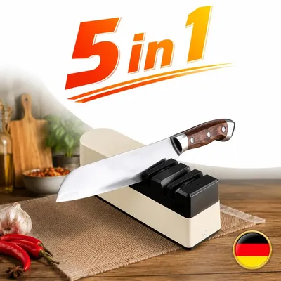 Productafbeelding van Elektrische messenverscherper Profi, 5-in-1, diamant, 20W, voor messen in de keuken