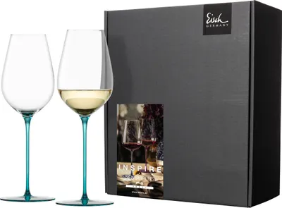 Immagine prodotto di Eisch Vorteilset 2 Stück 2 Allroundgläser 543/7 aqua erfrischend & leicht INSPIRE SENSISPLUS 15437072 und Geschenk + Spende