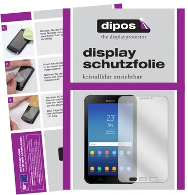 Produktbild von 2x Schutzfolie für Samsung Galaxy Tab Active 2 klar Displayschutzfolie Display