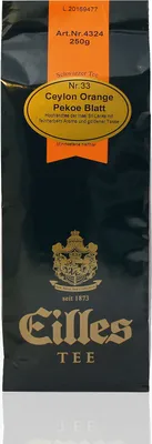 Produktbild von EILLES Tee Ceylon Orange Pekoe Blatt Nr. 33, 250g loser Tee