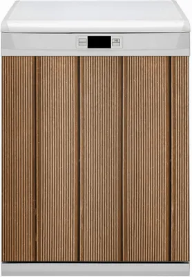 Produktbild von Abwaschbar 60x70 cm Geschirrspüle Magnetmatte Küche Dekorative  - Horizontale Bretter