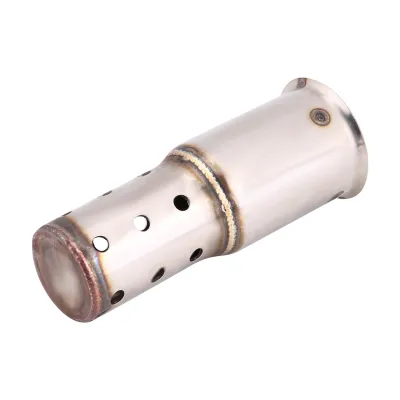 Productafbeelding van 51mm universele uitlaatdemper voor motorfietsen, geluidsdemper, model 2