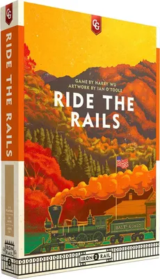 Image de Iron Rail 2 Ride the Rails - Brettspiel - ENG Edition