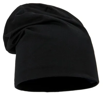 Produktbild von Leoberg Uni Beanie Mütze für Erwachsene - Leichte Kopfbedeckung in 158001-Schwarz-1