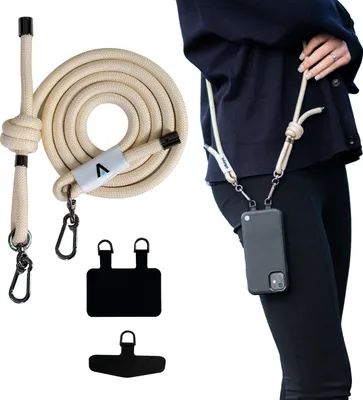 Produktbild von A Strap Handykette, verstellbar, in beige
