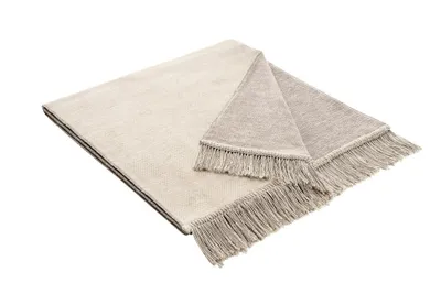 Produktbild von Biederlack Kuscheldecke Salt & Pepper Soft & Cover Natur 50x200 cm