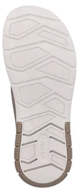 Produktbild von Rieker Herren Pantolette sportlich mit Kreuzbandage aus Textil 25250, Größe:42 EU, Farbe:Beige