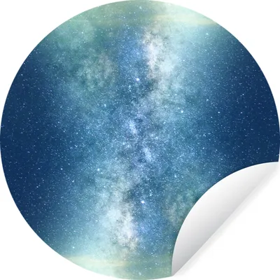 Produktbild von MuchoWow® - Wand Kreis - Wand Bild - Foto Tapete - Selbstklebende - Wohnzimmerdekoration - Wand Dekoration - Kinderzimmer