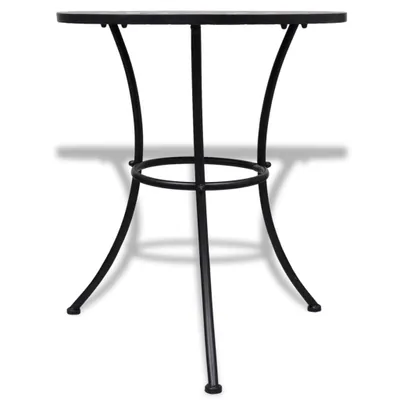 Produktbild von vidaXL Bistrotisch Terrakotta-Rot und Weiß 60 cm Mosaik