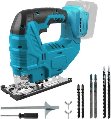 Zdjęcie produktu dla Pilarka szablasta akumulatorowa do akumulatorów Makita 18V, 800 W, 2700 obrotów na minutę, bezszczotkowa, z możliwością cięcia pod kątem 45 stopni