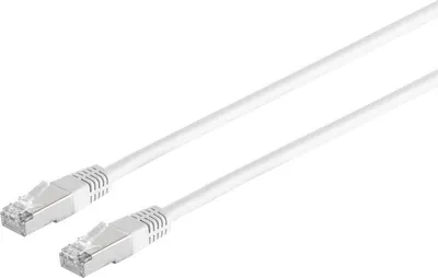Produktbild von Patchkabel cat 6 S/FTP PIMF Halogenfrei weiß 3m