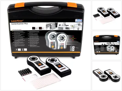 Produktbild von Laserliner CenterScanner Plus, Schwarz, Grau, -30 - 40 °C, -40 - 60 °C, 75 mm, 28 mm, 172 mm