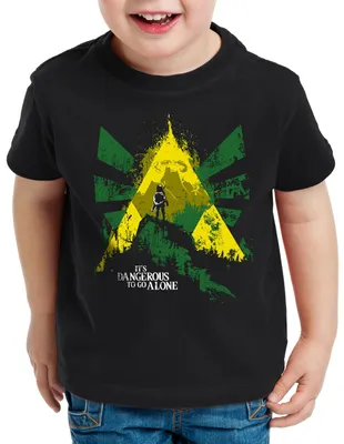 Produktbild von A.N.T. Dangerous Kinder T-Shirt link epona snes switch