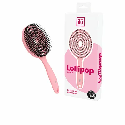 Immagine prodotto di Ilū Lollipop Hair Brush Pink - spazzola districante