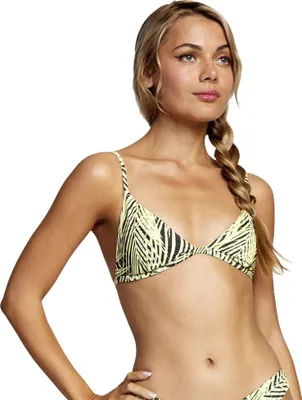 Produktbild von Rvca Palms Triangle Bikinioberteil Gelb 10 Frau Gelb 10