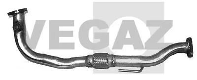 Produktbild von VEGAZ Abgasrohr Auspuffrohr für FIAT PUNTO (176) Vorne LR-32