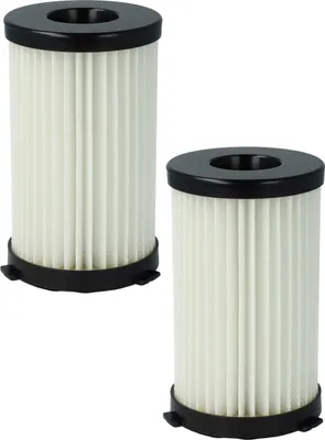 Produktbild von vhbw 2x Staubsaugerfilter kompatibel mit Iwoly V600 Staubsauger - HEPA-Filter Schwarz Weiß