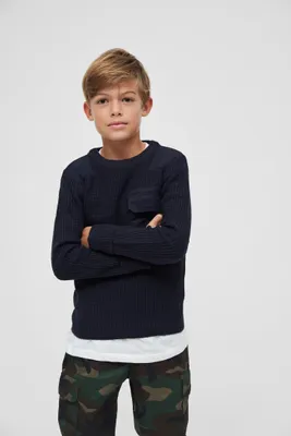 Obrázek produktu pro Brandit Kids BW Pullover navy - 170/176