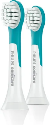 Produktbild von Philips Sonicare Zahnbürstenköpfe ab 3 Jahre HX6032/33 Aufsätze, Für Kinder, Anzahl Bürstenköpfe inklusive 2, Aqua