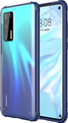 Produktbild von Mobigear Shockproof  Huawei P40 Hülle Hardcase Backcover Stoßfest - Dunkelblau