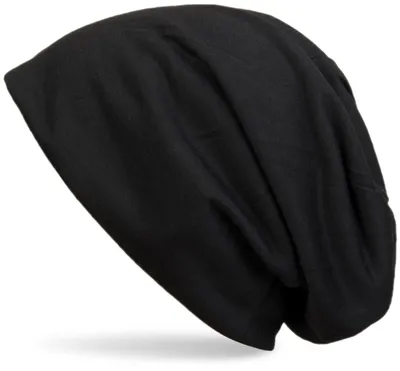 Productafbeelding van styleBREAKER Uni slouch beanie muts, one size | Zachte katoenmix en elastisch | Lichte, lange muts voor zomer en overgangsperiodes | Ademend en effen