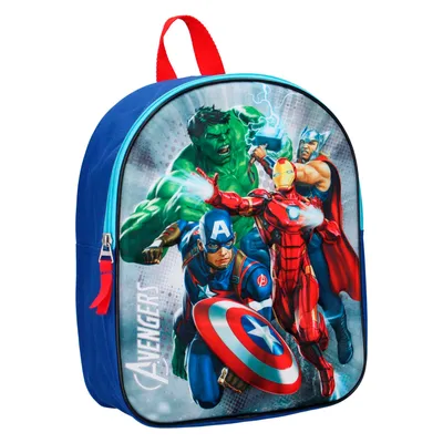 Immagine prodotto di Vadobag 3D zaino bambini 9 litri Avengers Salva il giorno