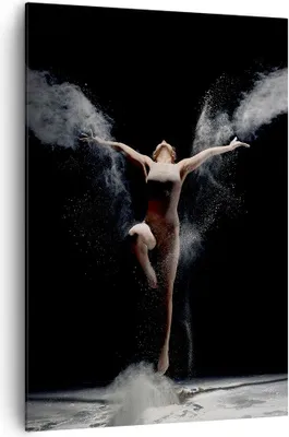 Produktbild von Bild auf Leinwand - Leinwandbild - Einteilig - Fotografie Tanz Flügel - 70x100cm - Wand Bild - Wanddeko - Wandbilder - Leinwanddruck - Wanddekoration - Leinwand bilder - Wandbild - PA70x100-4306